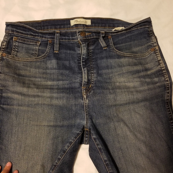 Madewell High_rise Skinny Jeans Women's Color Blue Size 31 - Picture 5 of 9